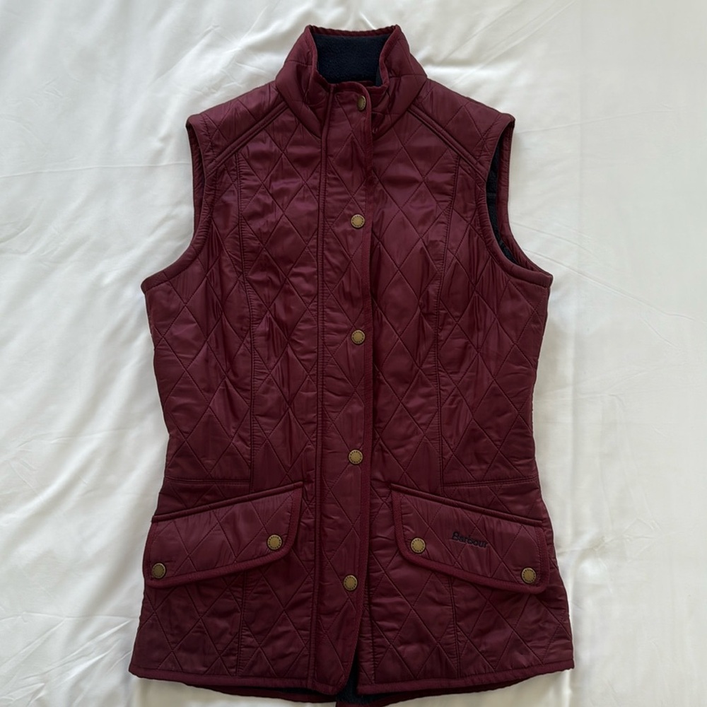 Barbour Gilet Vest Size 6 Excellent Condition